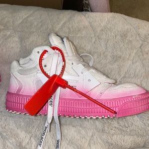 Off White spray paint sneakers